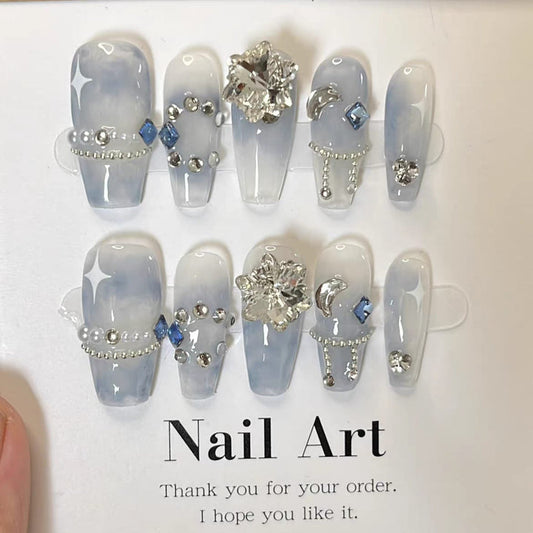 Adorable Long Press On Nail