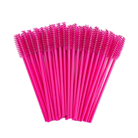 100 PCS Disposable Mascara Eyelash Wands Brush for Eyelash Extension Eyebrow and Makeup