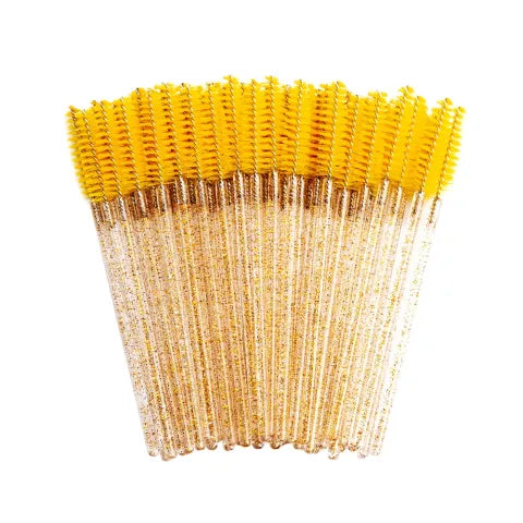 100 PCS Disposable Mascara Eyelash Wands Brush for Eyelash Extension Eyebrow and Makeup