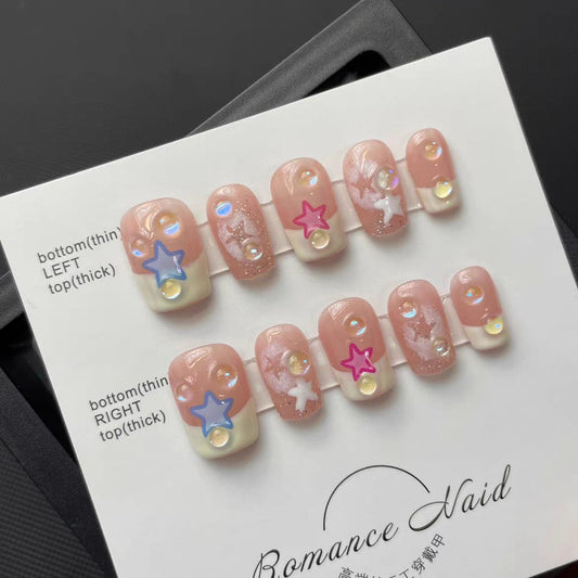 Kawaii Short Press On Nail