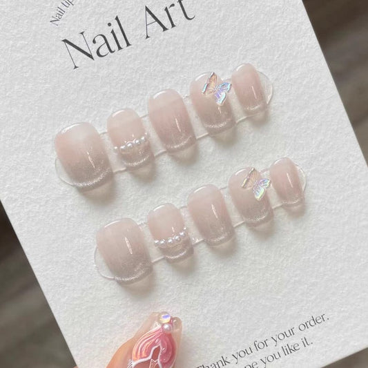 Adorable Long Press On Nail