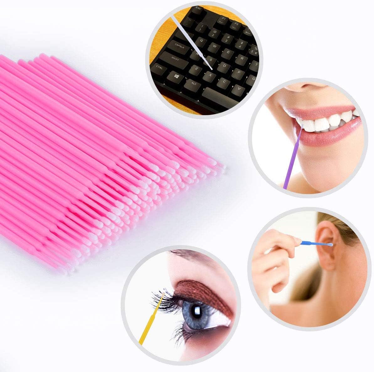 100 pcs Disposble Micro Applicators Brushes