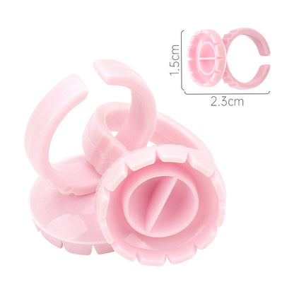 10 pieces Lash Glue Ring Cup