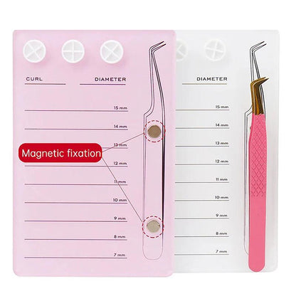 Eyelash Extensions Pallet Kit Tweezers Glue Holder Acrylic Lash Extension - MQ ZONE UAE