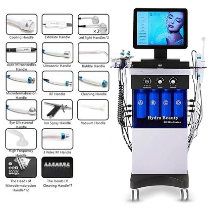 14 in 1 Microdermabrasion Hydrafacial Machine