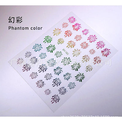 DH-582 Phantom Nail Art Sticker