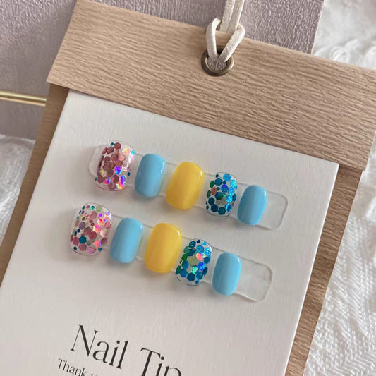 Charming Short Press On Nail