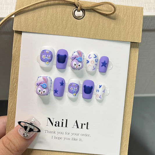 Kawaii Short Press On Nail