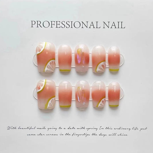 Adorable Medium Press On Nail