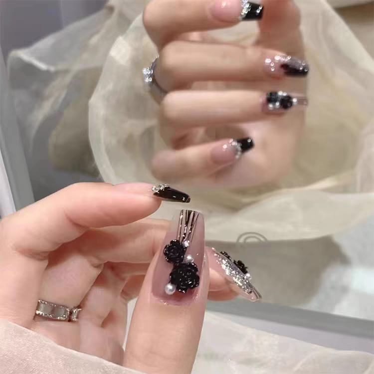 3D Long press on nails