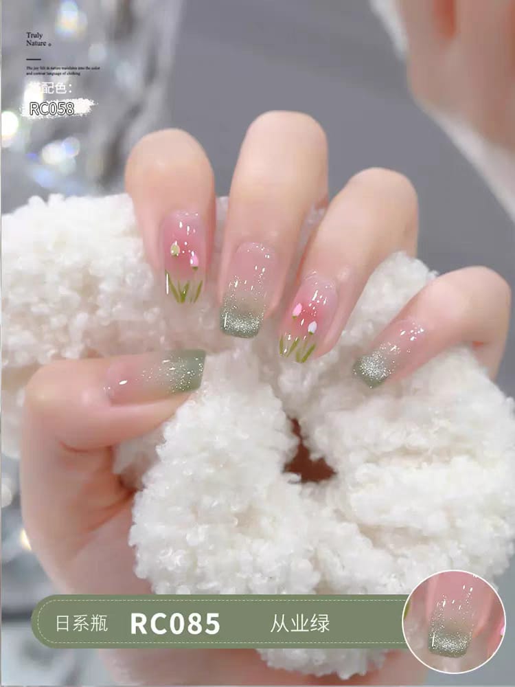 Pink Blossom Long press on nails