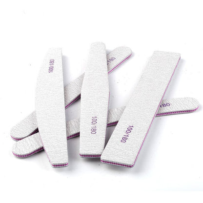 10Pcs Professional sanding nail file Manicure & Pedicure Set - MQ ZONE UAE