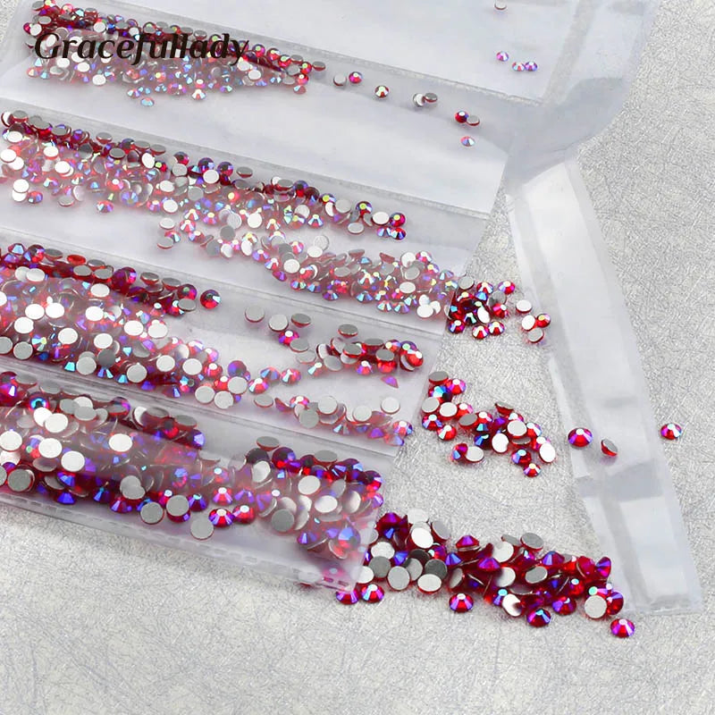 Multi Sized Rhinestone Pack - Crystal / AB