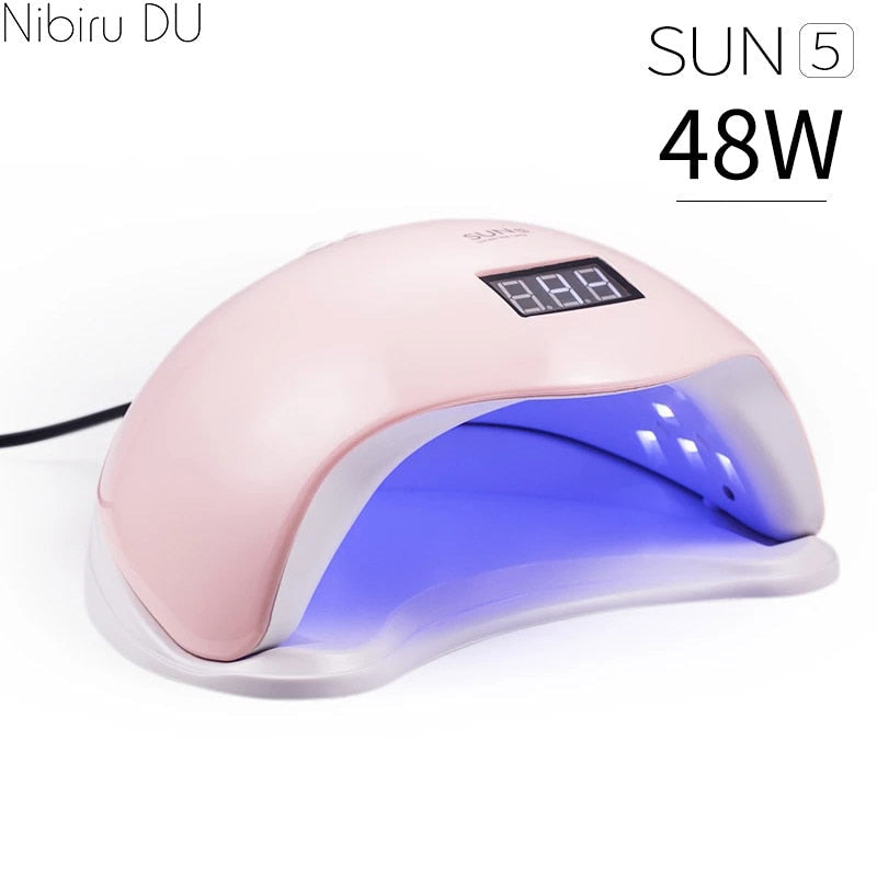 Sun5 LED UV Nail Dryer 48W 24 Leds Automatic Sensing - MQ ZONE UAE