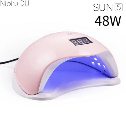 Sun5 LED UV Nail Dryer 48W 24 Leds Automatic Sensing - MQ ZONE UAE