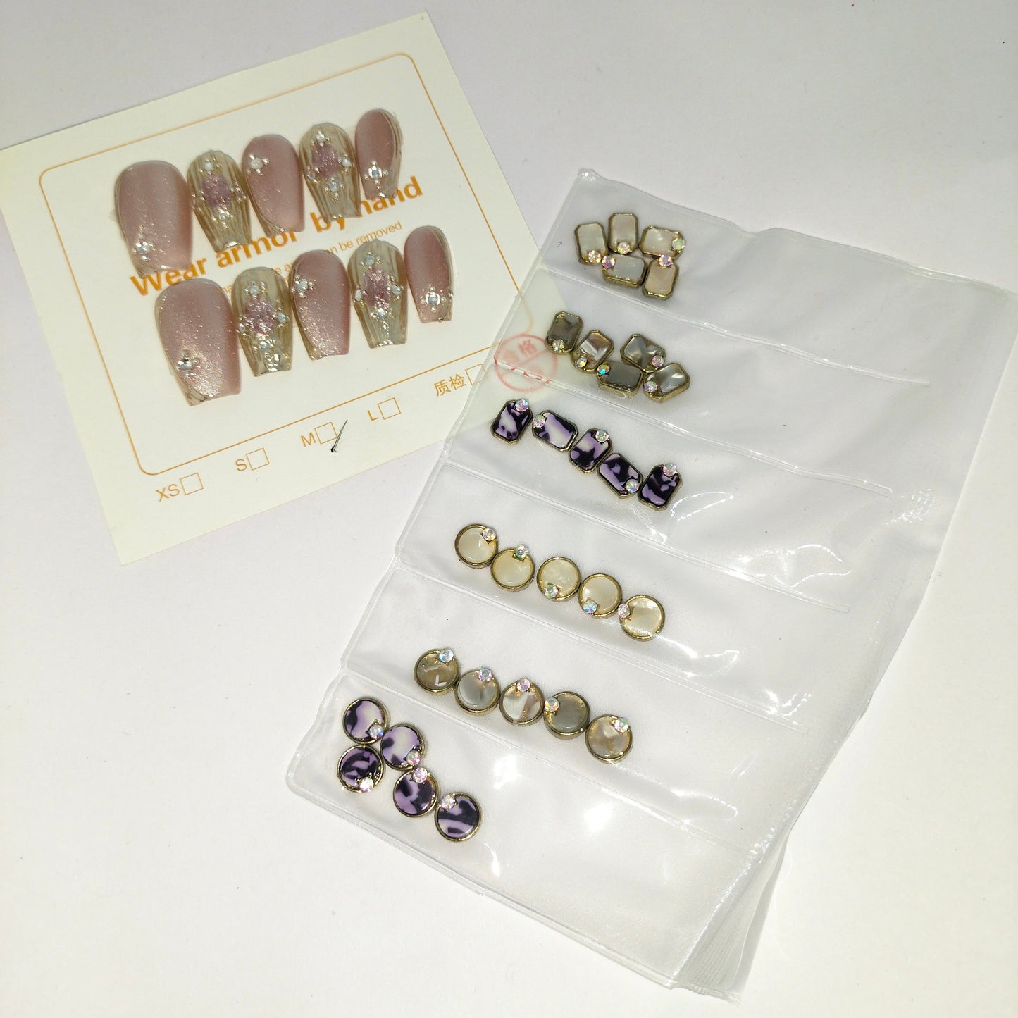 Multi Sized Rhinestone Pack - Crystal / AB