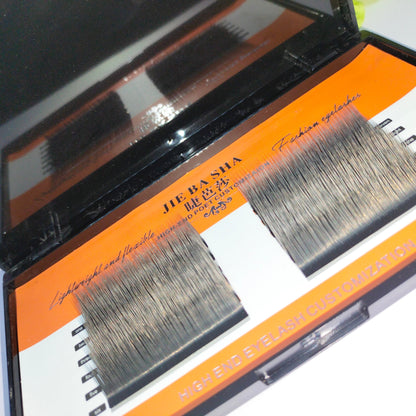 Jie Ba Sha 0.15L-Curl False Eyelashes For Lash Extension