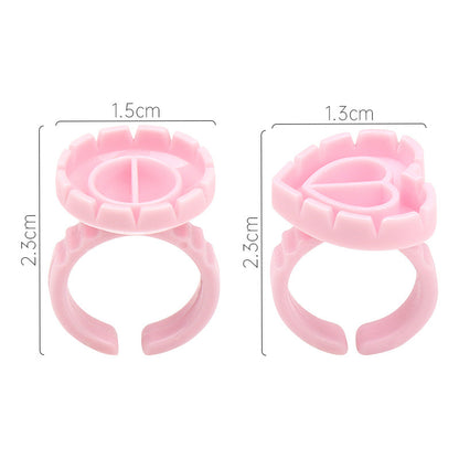 10 pieces Lash Glue Ring Cup