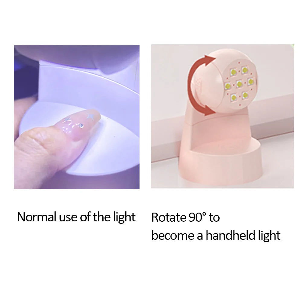 XW-M1 Mini UV LED Nail Lamp for Nails - MQ ZONE UAE