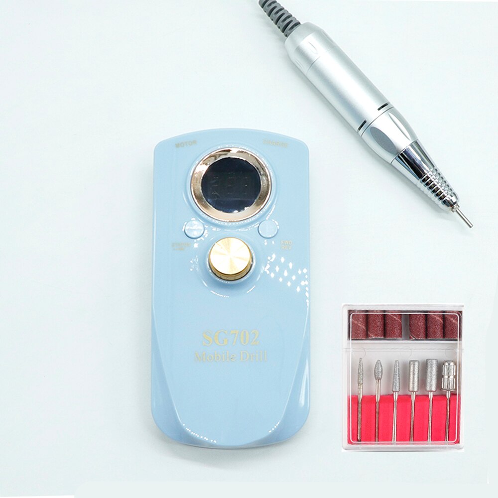 SG702 Rechargeable Nail Drill Electric Machine 35000RMP - MQ ZONE UAE