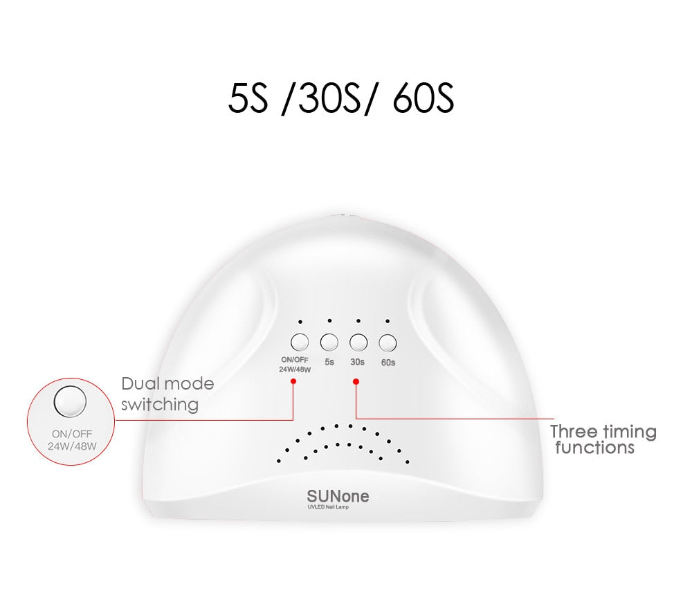 SUNone UV LED Nail Lamp - MQ ZONE UAE