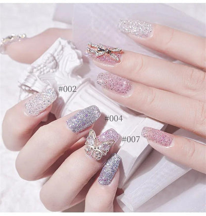 3Pcs Diamond Crystal Glitter Nail Art - MQ ZONE UAE