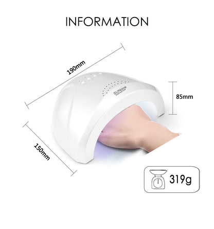 SUNone UV LED Nail Lamp - MQ ZONE UAE